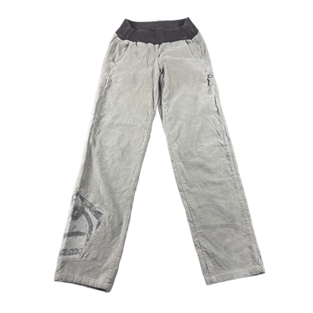 E9 Climbing Pants Women S Tan Gianna ST Relaxed Corduroy Graphic Italy Gorpcore